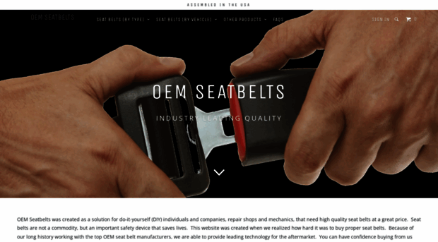 oemseatbelts.com