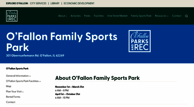 ofallonfamilysportspark.com