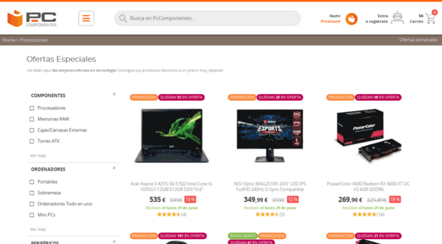 ofertaexpress.pccomponentes.com