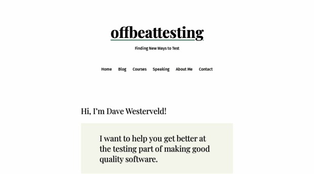 offbeattesting.com