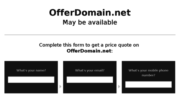 offerdomain.net