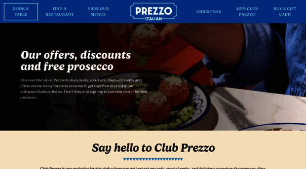 offers.prezzorestaurants.co.uk