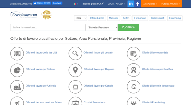 offerte.cercolavoro.com