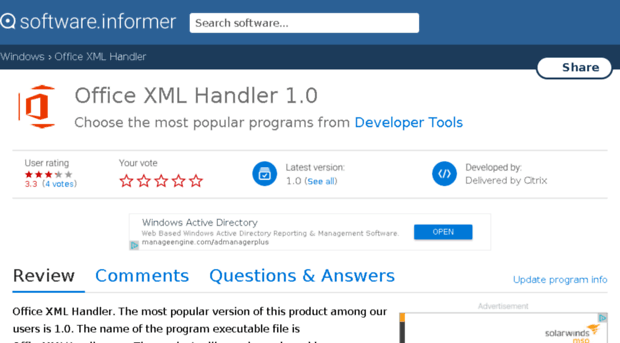 office-xml-handler.software.informer.com
