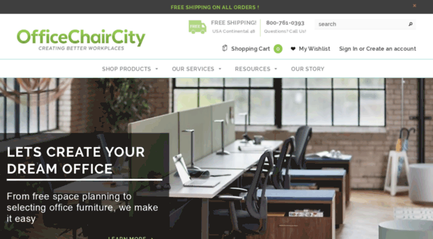 officechaircity.com