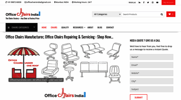 officechairsindia.com