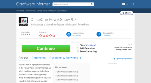 officeone-powershow.software.informer.com