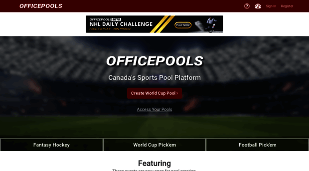 officepoolsgames.com