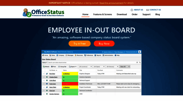officestatus.com