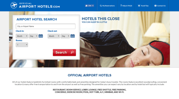 officialairporthotels.com