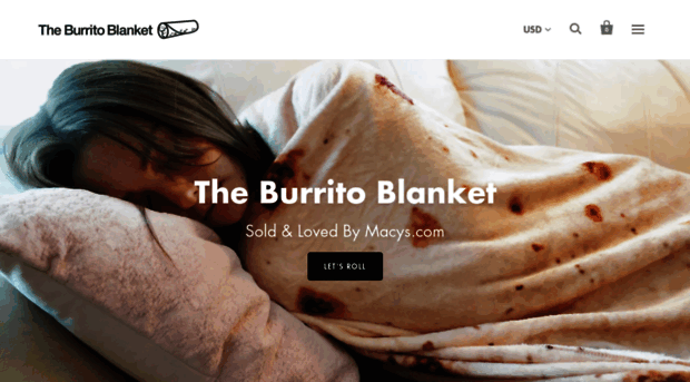 officialburritoblanket.com