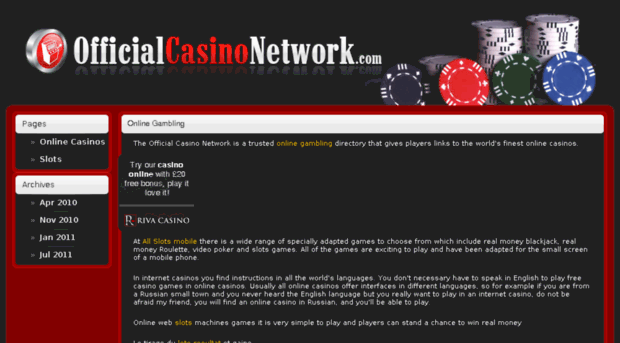 officialcasinonetwork.com