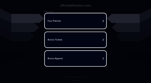 officialdallasstars.com