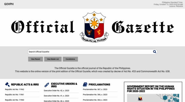 officialgazette.gov.ph