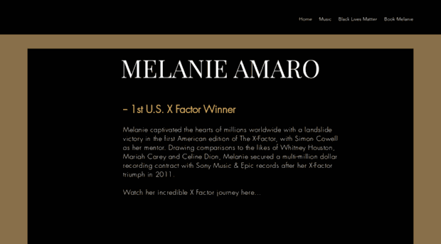 officialmelanieamaro.com