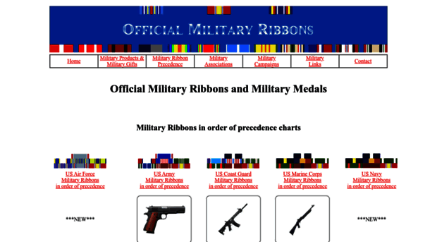 officialmilitaryribbons.com