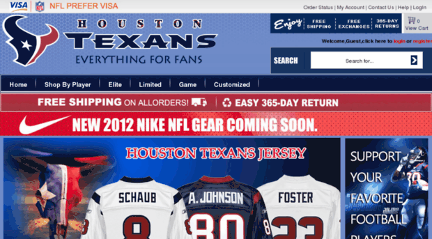 officialnflhoustontexansstore.com