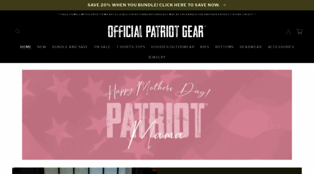 officialpatriotgear.com