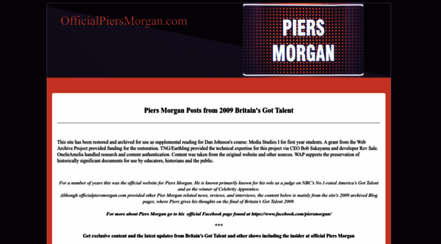 officialpiersmorgan.com