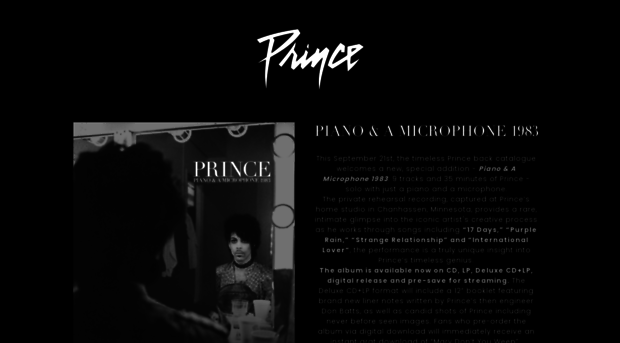 officialprincemusic.com