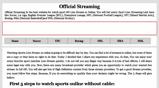 officialstreaming.com