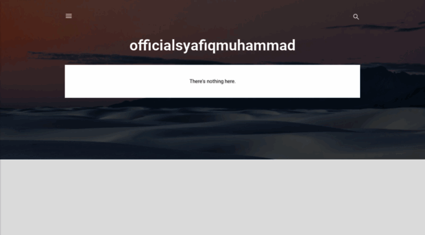 officialsyafiqmuhammad.blogspot.com
