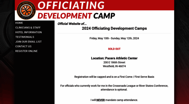 officiatingdevelopmentcamps.com