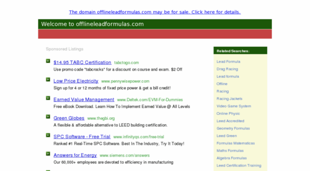 offlineleadformulas.com