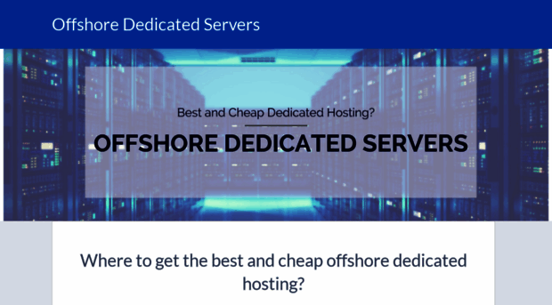 offshore-dedicated-servers.com