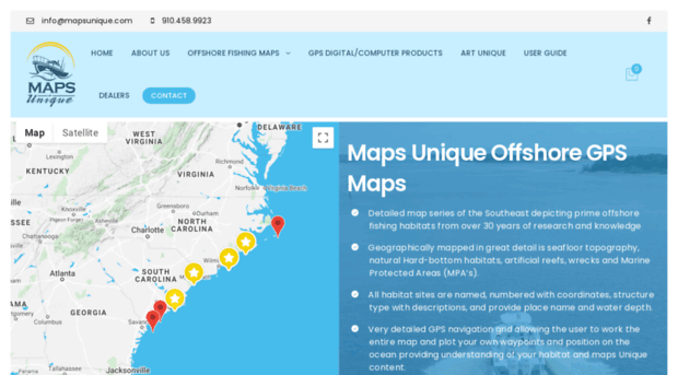 offshore-fishing-map.com