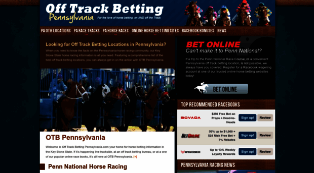 offtrackbettingpennsylvania.com