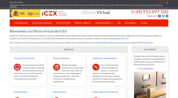 oficinavirtual.icex.es