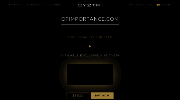 ofimportance.com