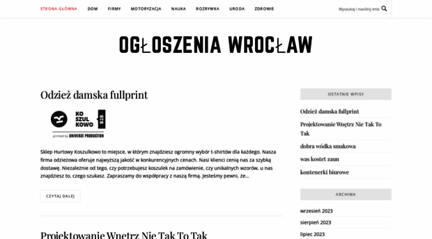 ogloszeniawroclaw.com.pl