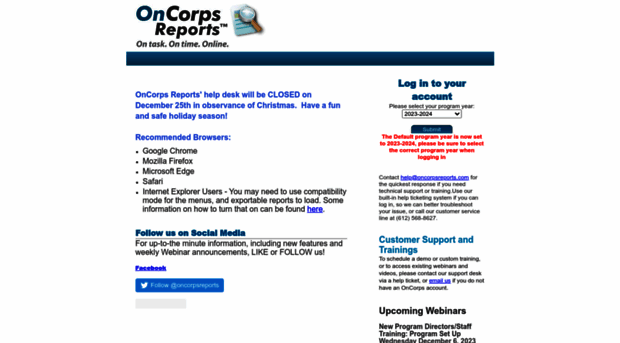 oh.oncorpsreports.com - OnCorps Reports™ - The Online ... - Oh On ...