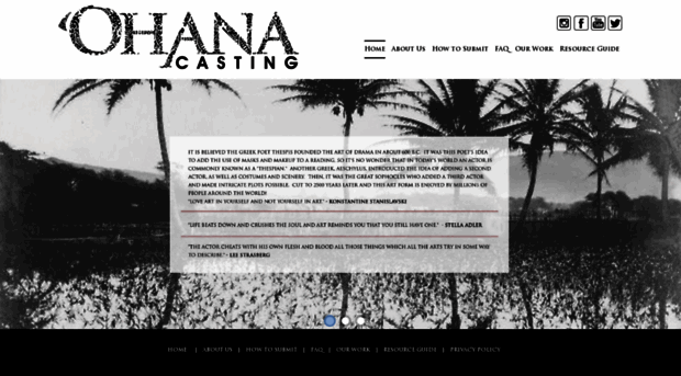 ohanacasting.com