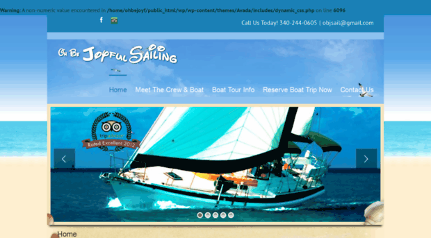 ohbejoyfulsailing.com