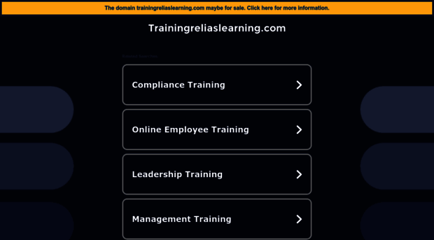 ohcf.trainingreliaslearning.com