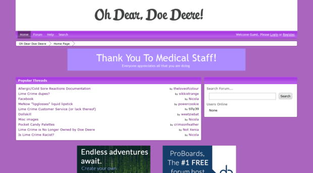 ohdeardoedeere.freeforums.net