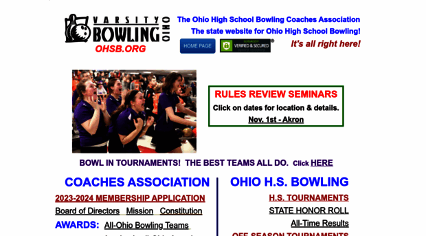 ohiohighschoolbowling.com