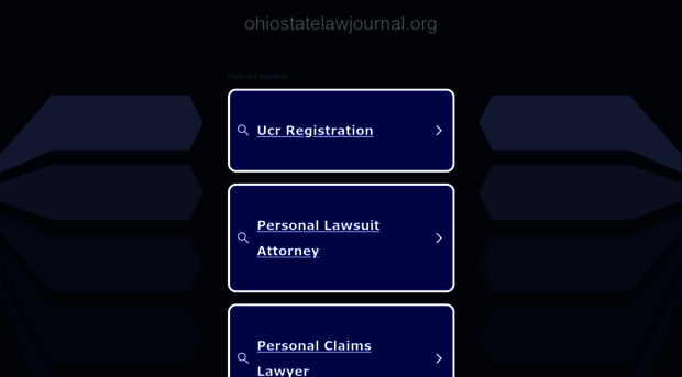 ohiostatelawjournal.org