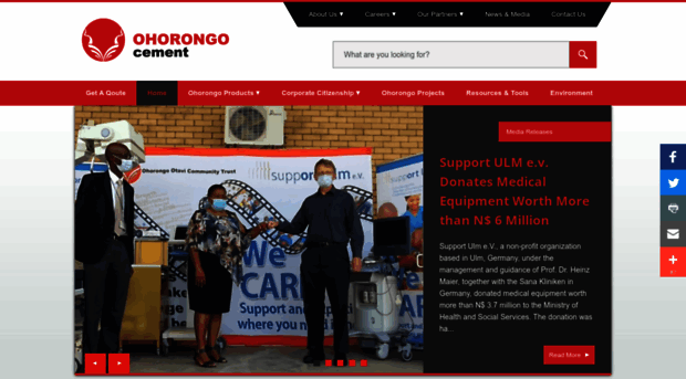 ohorongo-cement.com