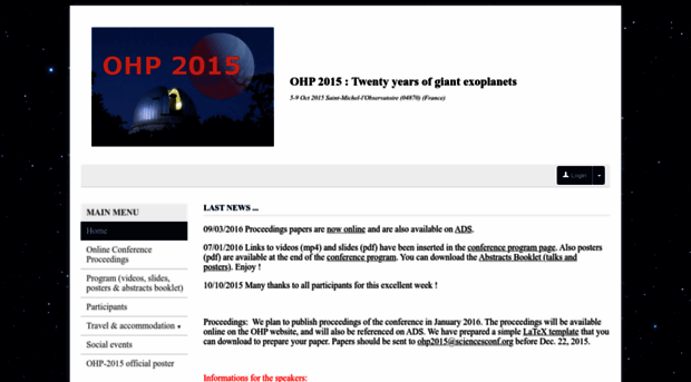 ohp2015.sciencesconf.org