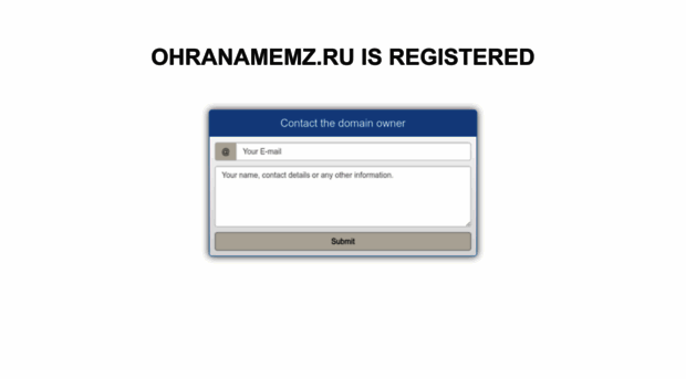 ohranamemz.ru