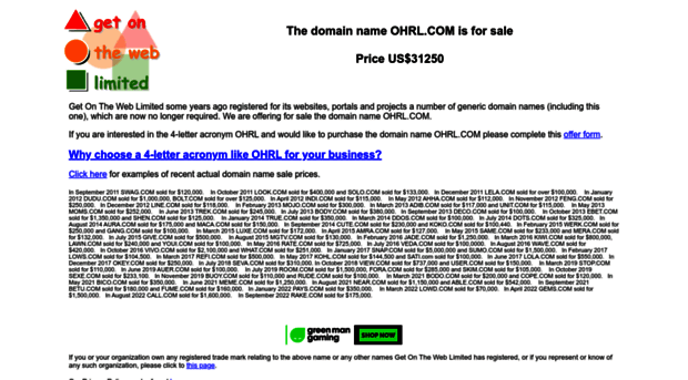 ohrl.com