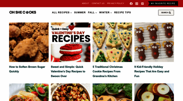 ohshecooks.com