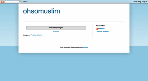 ohsomuslim.blogspot.com