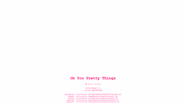 ohyouprettythings.nl