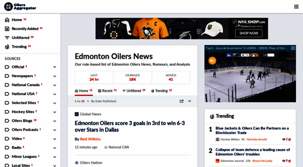 oilersaggr.com