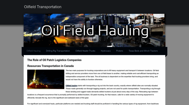 oilfield-transportation.weebly.com